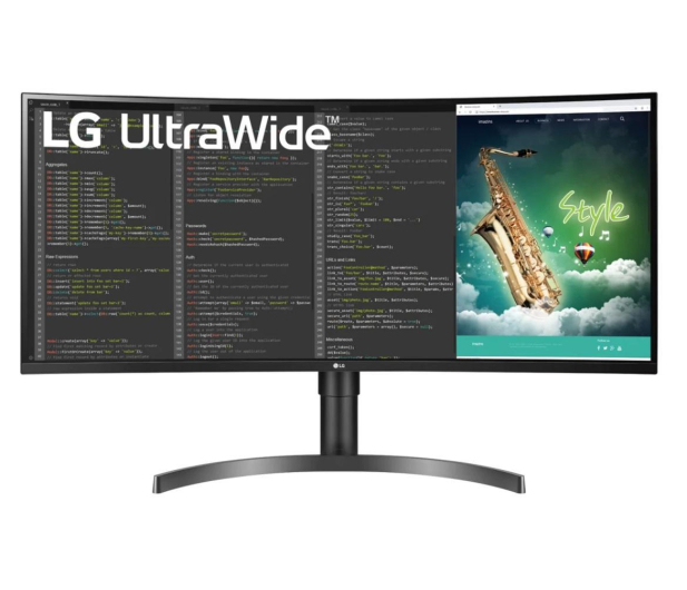 LG 35" UltraWide 35WN75C-B VA HDR USB-C - 582707 - zdjęcie